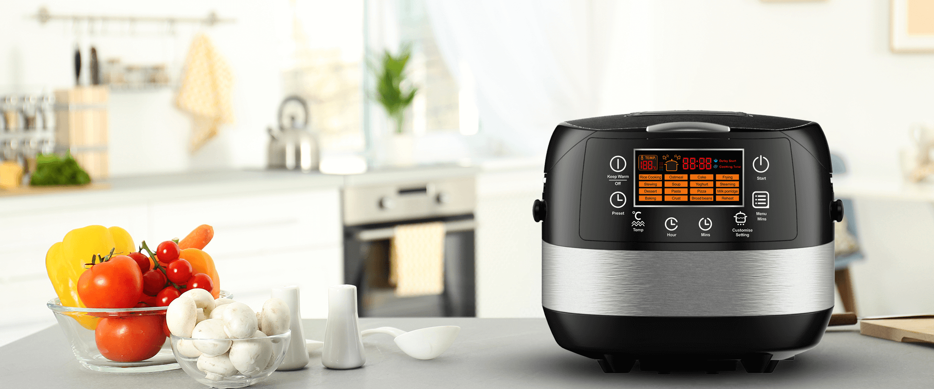 digital rice cooker electric